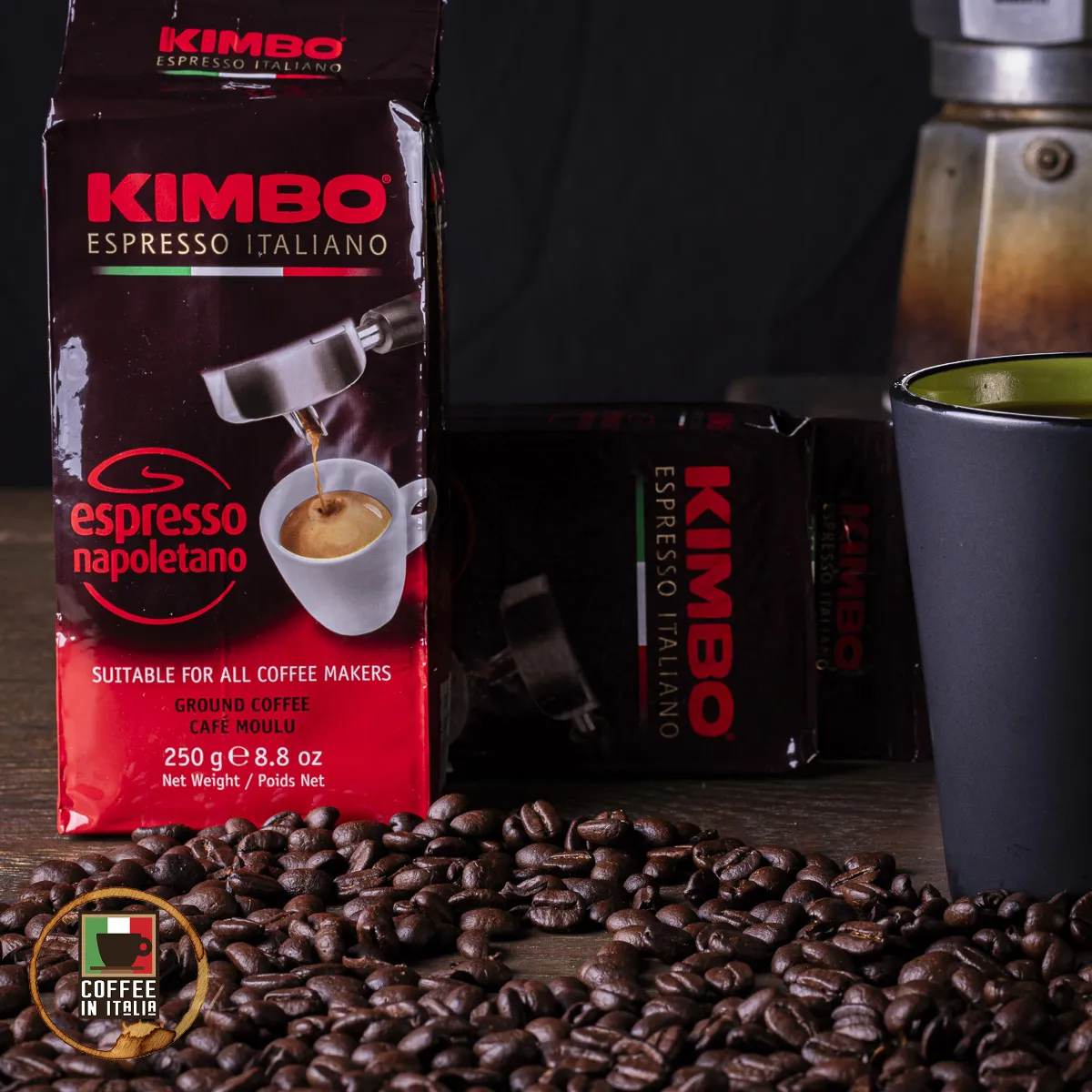 Kimbo Coffee Review - Beans, Grounds or Pods