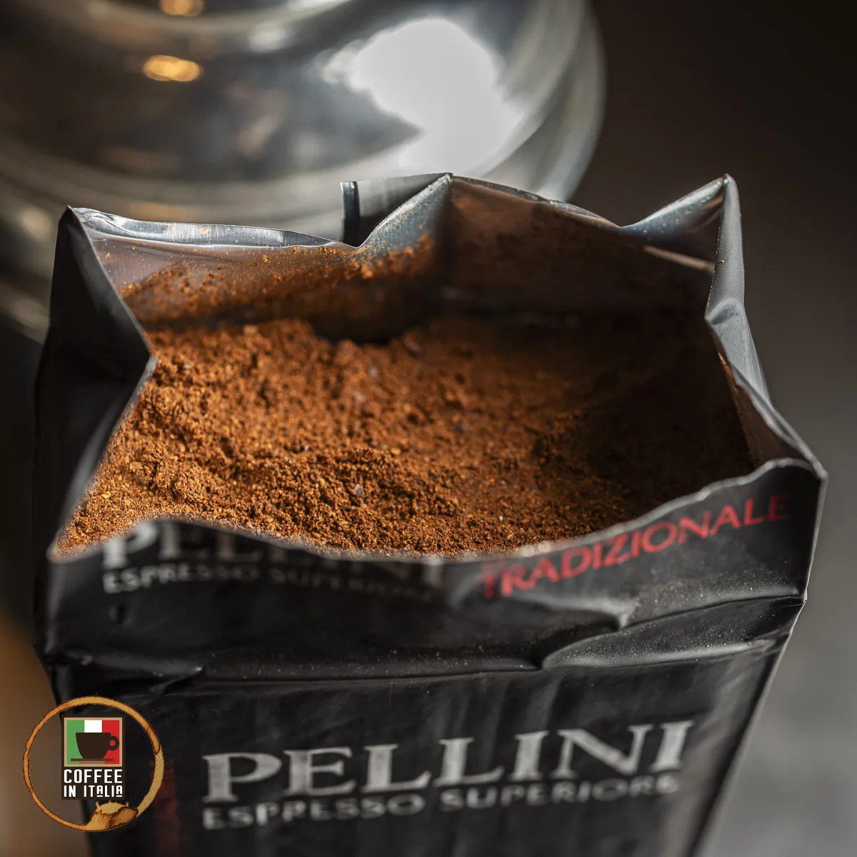 Pellini Coffee Review - Grounds